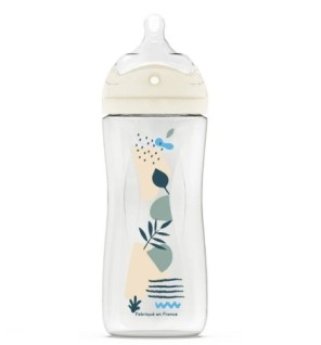 DODIE Biberon Anti-Colique Débit 2 Bleu 6 mois et plus 330ml