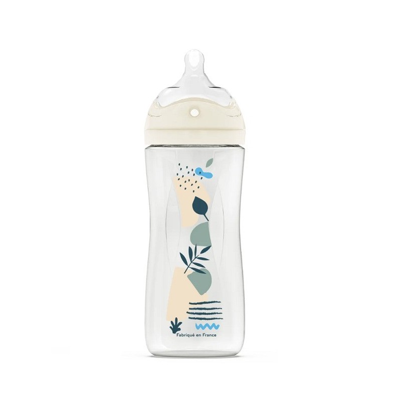DODIE Biberon Anti-Colique Débit 2 Bleu 6 mois et plus 330ml