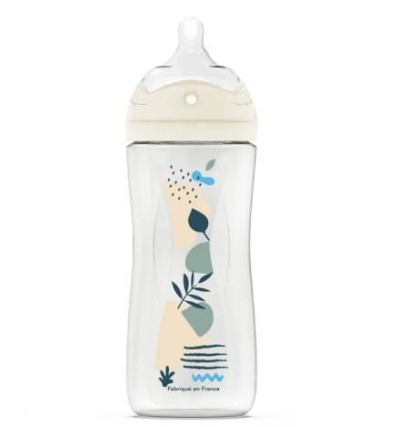 DODIE Biberon Anti-Colique Débit 2 Bleu 6 mois et plus 330ml