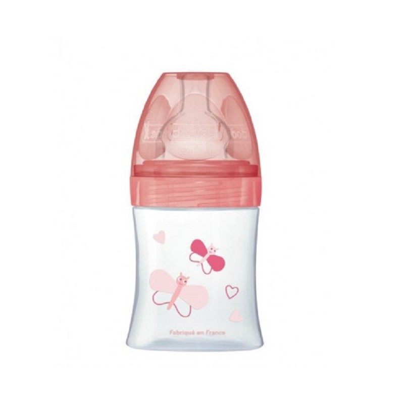 Dodie Biberon senstation+ Tétine plate 150ml 0-6m jardin