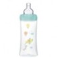 Dodie Biberon senstation+ Tétine plate 330ml +6m Air