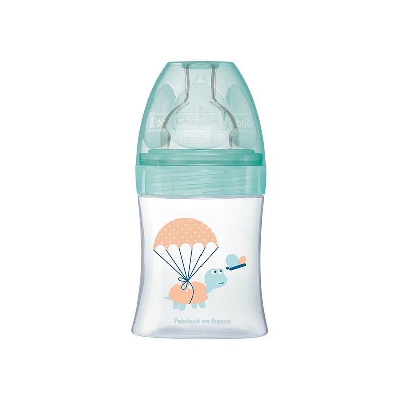 Dodie Biberon senstation+Tétine plate 150ml 0-6m Air Dodie Biberon senstation+Tétine plate 150ml 0-6m Air