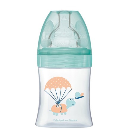 Dodie Biberon senstation+Tétine plate 150ml 0-6m Air