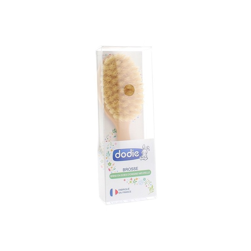 DODIE BROSSE BÉBÉ AUX BRINS DE SOIES D’ORIGINE NATURELLE