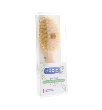 DODIE BROSSE BÉBÉ AUX BRINS DE SOIES D’ORIGINE NATURELLE