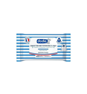 Dodie Lingettes Nettoyantes 60 Pieces