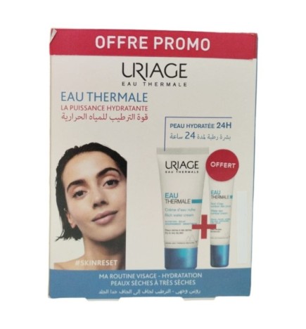 Uriage Eau Thermale Crème Riche 40ml + Contour des Yeux 15ml OFFERT