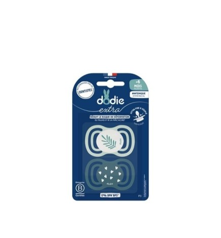 Dodie Sucette +6mois Duo Extra Fine Bleu F3