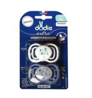 Dodie Sucette 0-6mois Duo Extra Fine Jour Nuit F1 2358