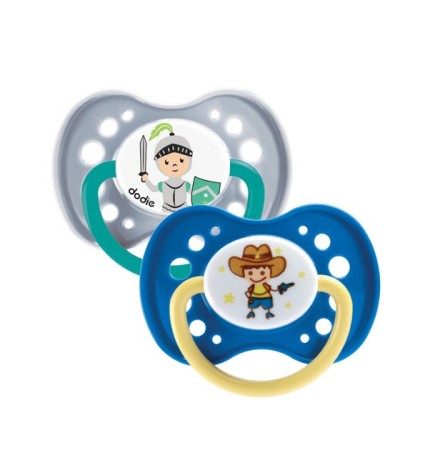 DODIE SUCETTE A8 +18M DUO GARÇON COWBOY/CHEVALIER