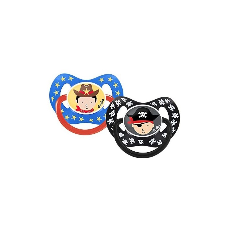 DODIE SUCETTE P50 +18M DUO PHYSIO GARCON PIRATE/COWBOY