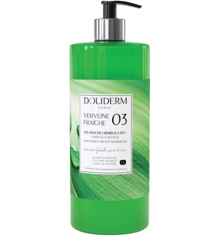 Doliderm Gel Douche 03 Verveine Fraiche 1L