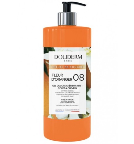 Doliderm Gel Douche 08 Fleur d’oranger 1L