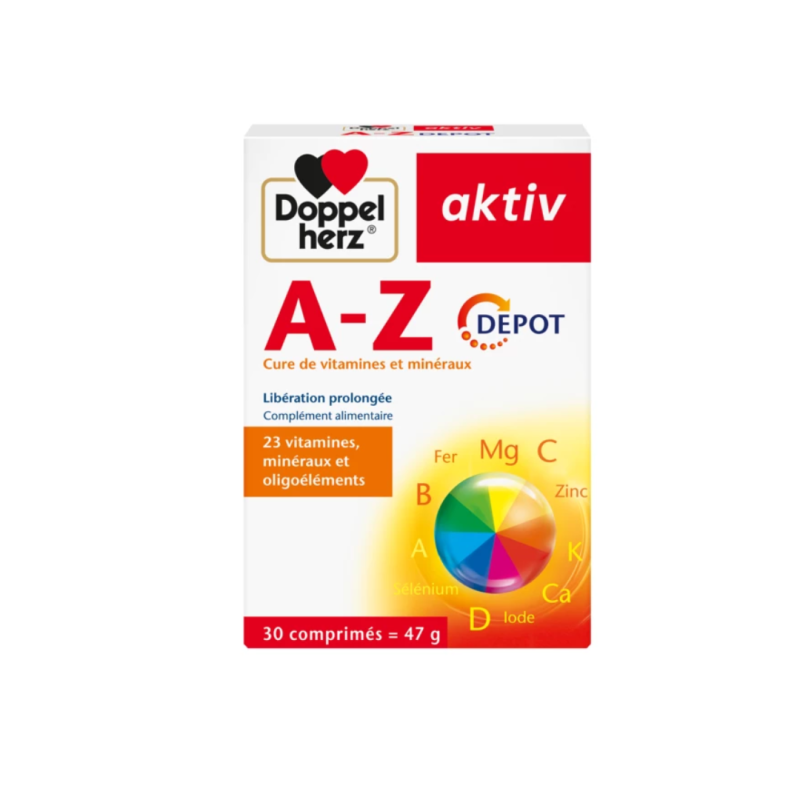 Doppel Herz A-Z Depot 30 comprimés Doppel Herz A-Z Depot 30 comprimés