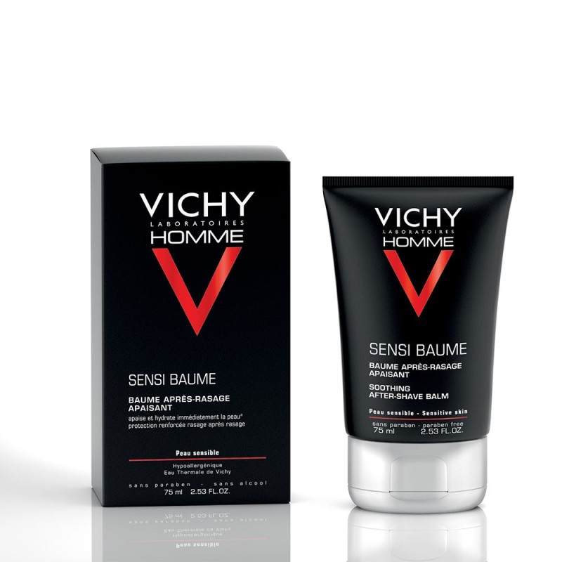 Vichy Homme Sensi-Baume Après-Rasage Fortifiant Peau Sensible | 75ml