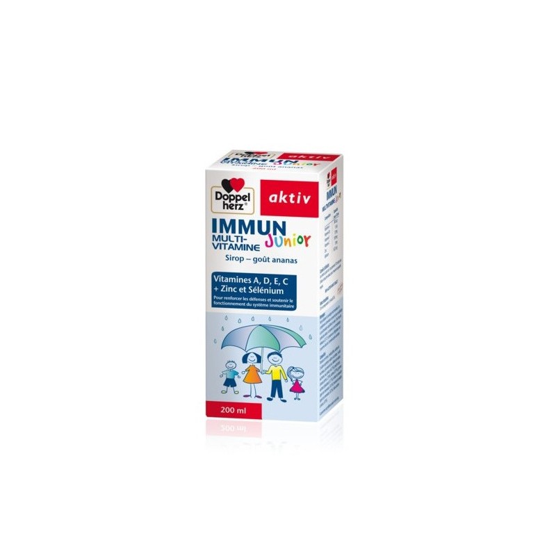 Doppel herz immunité Multivitamine junior 200ml Doppel herz immunité Multivitamine junior 200ml