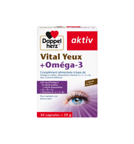 Doppel Herz Vital Yeux + Omega 3 30 capsules