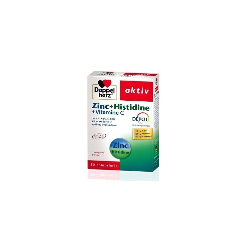 Doppel Herz Zinc+Histidine+Vitamine C 30cps