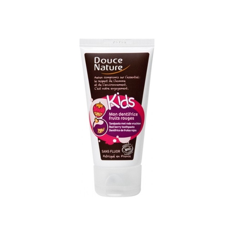 DOUCE NATURE DENTIFRICE KIDS FRUITS ROUGES 50ML