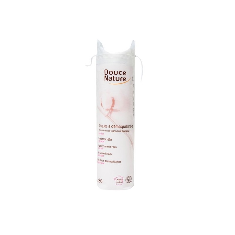DOUCE NATURE DISQUES A DEMAQUILLER 80 UNITES