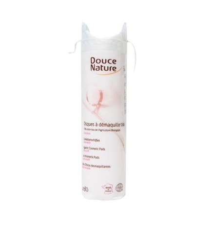 DOUCE NATURE DISQUES A DEMAQUILLER 80 UNITES