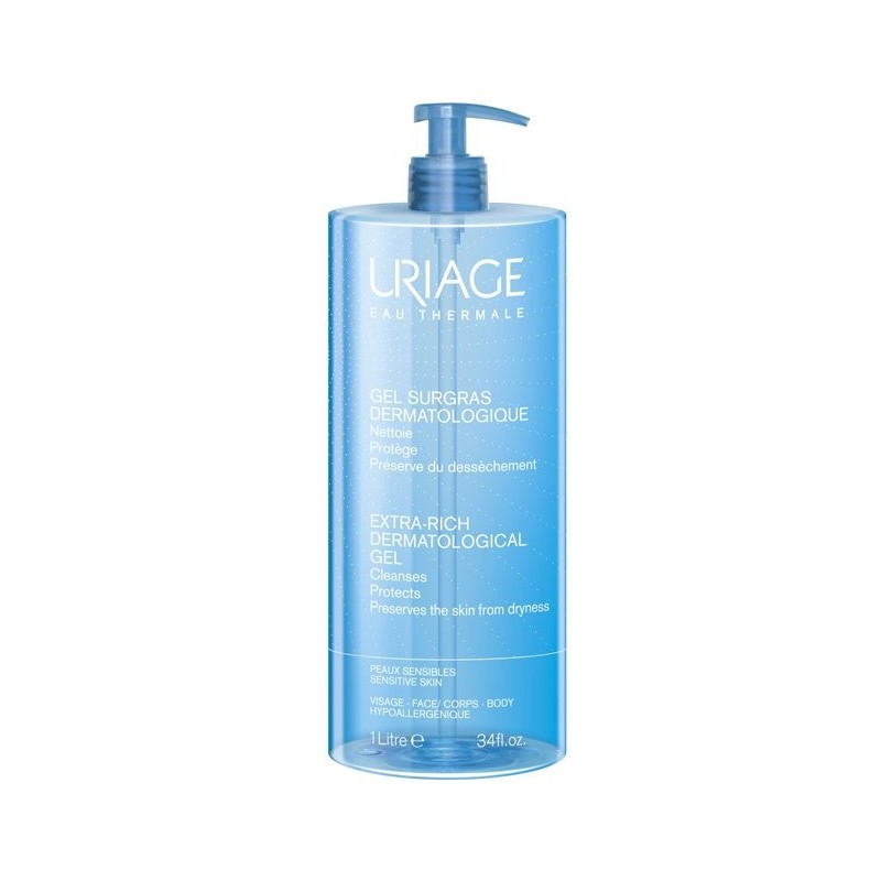 Uriage Gel Surgras liquide dermatologique – 1 L