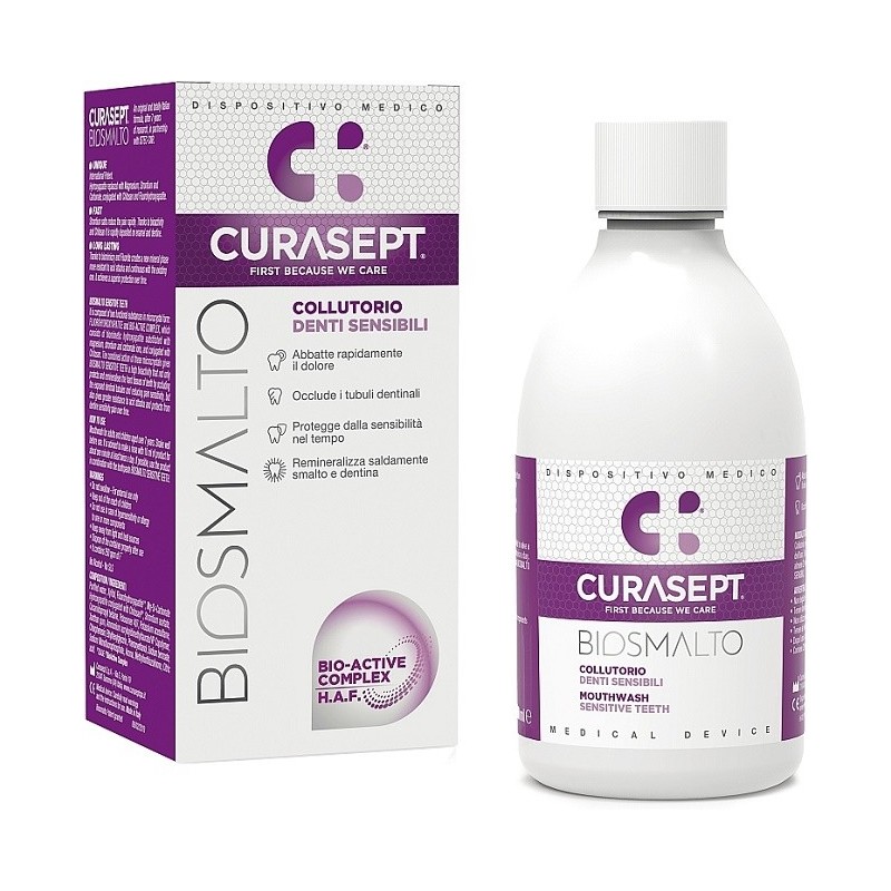 Curasept Bain de Bouche Biosmalto Sensitive 300ml