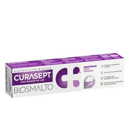 Curasept Biosmalto Dentifrice Sensitive teeth 75ml