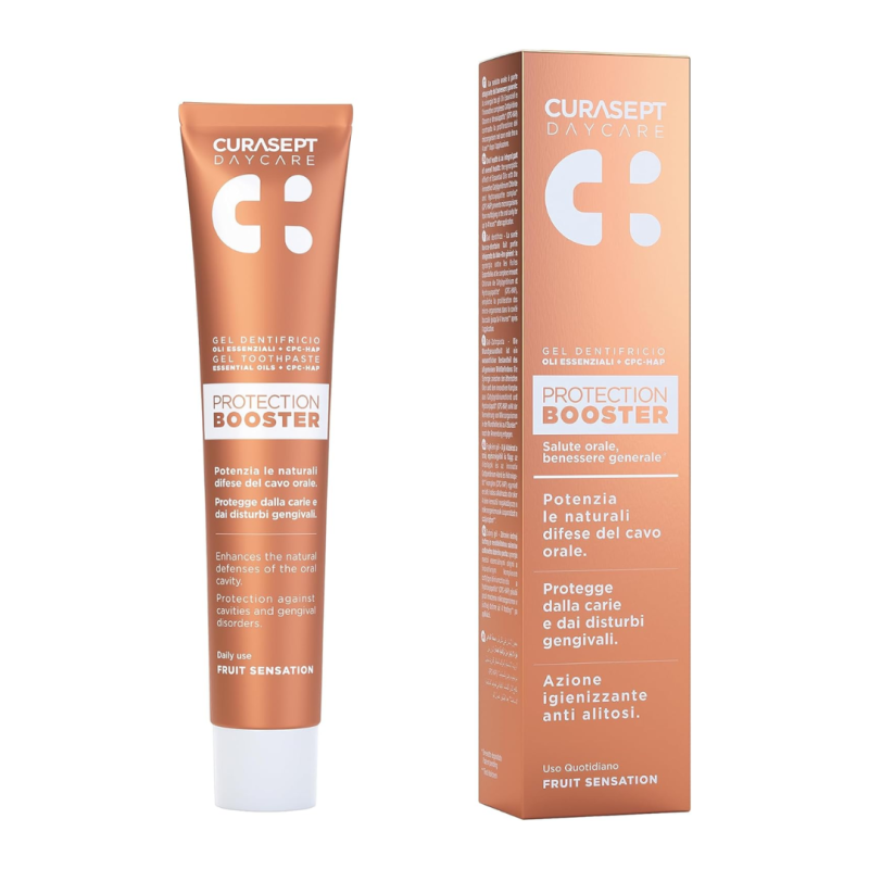 Curasept Daycare Dentifrice Booster Fruit Sensation 75ml Curasept Daycare Dentifrice Booster Fruit Sensation 75ml