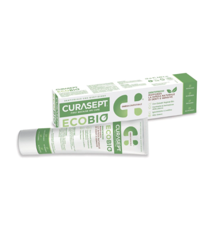Curasept Dentifrice naturel bio EcoBio 75mL