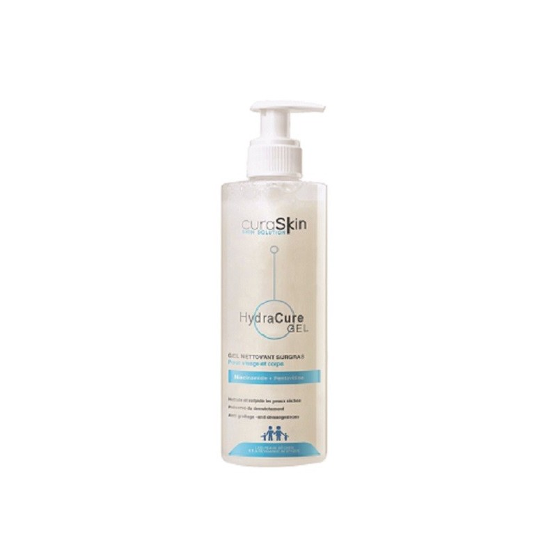 CURASKIN HydraCure Gel Nettoyant Surgras 400ml