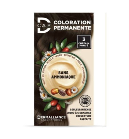 D-CAP Coloration N°3 Chatain Fonce