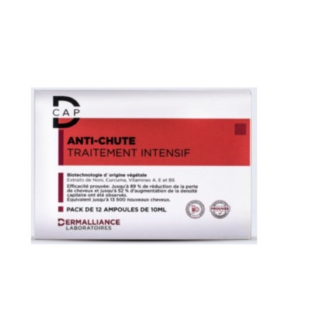 D-CAP Traitement Intensif Anti-Chute 12*10ml