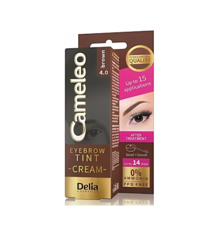 Delia Cameleo Coloration Sourcils 4.0 Marron 15ml