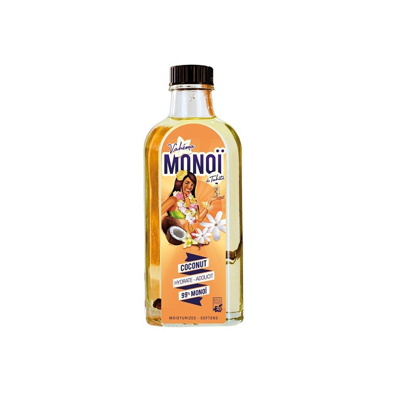 Vahéma Monoi Monoï de Tahiti Vanille – 99% Monoï – 100ml