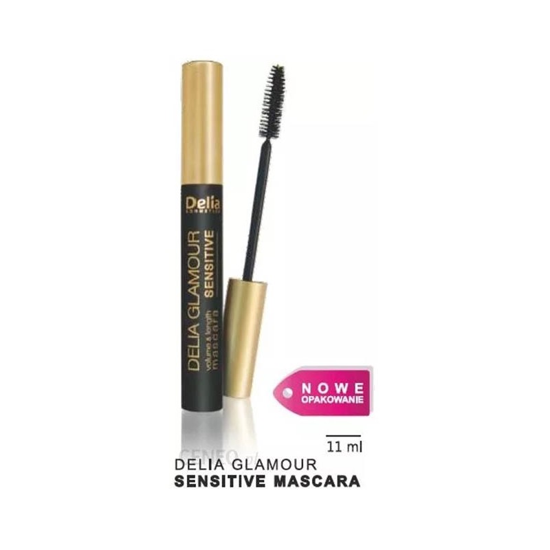 DELIA COSMETICS Glamour Sensitive Mascara mascara épaississant et allongeant 02 11ml