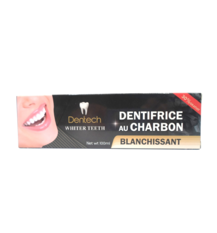 Dentech Dentifrice Au Charbon Blanchissant 100ml