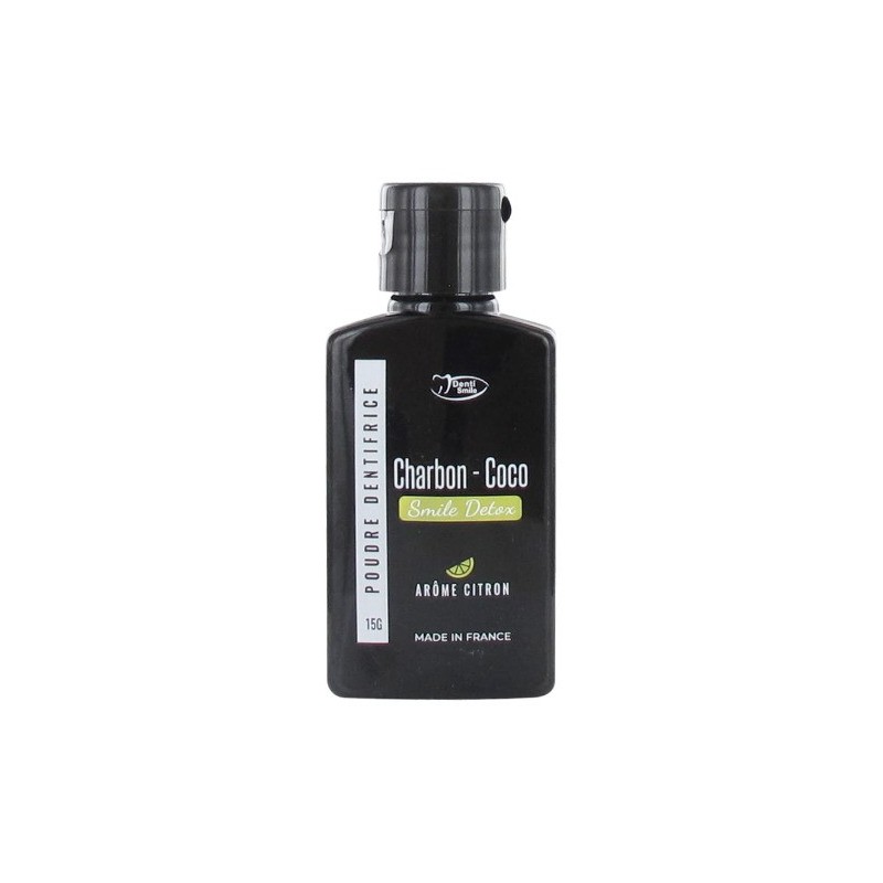 Denti-Smile Poudre Blancheur Au Charbon « Arome citron » 15g