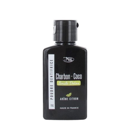 Denti-Smile Poudre Blancheur Au Charbon « Arome citron » 15g
