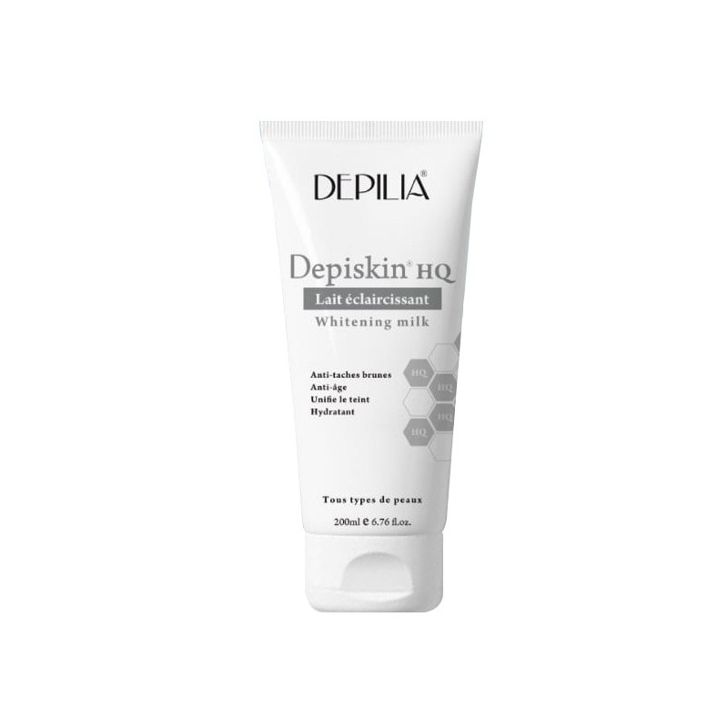 Depilia depiskin HQ lait Eclaircissant 200ml