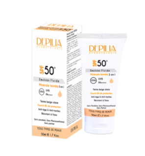 Depilia Ecran Mineral Teinte 50ml