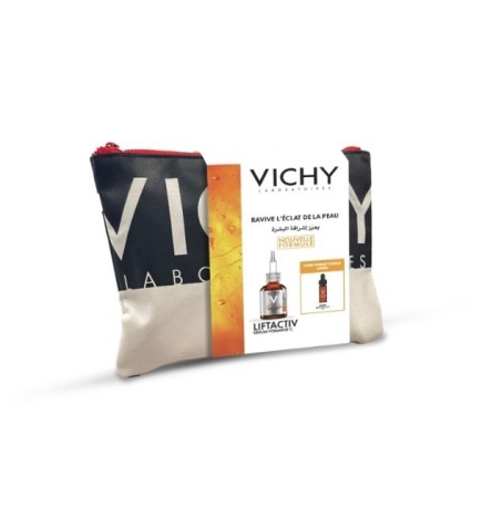 Vichy Liftactiv Serum Vitamine C 30ml + Lifactiv Serum Vitamine C Format Voyage et Trousse Offerte