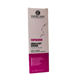 Dercapi Creme Emolliente Peaux Seches 200ml