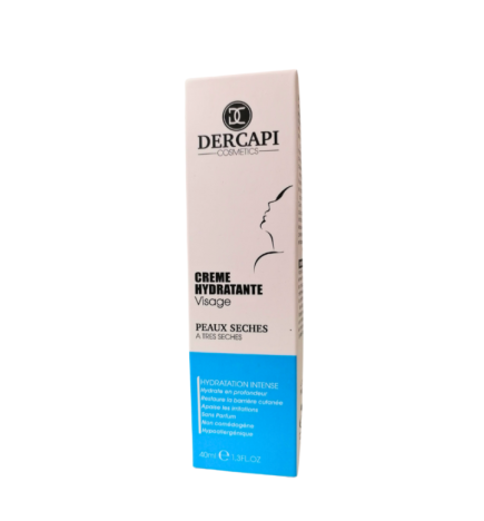 Dercapi Creme Hydratante Peaux Seches 40ml