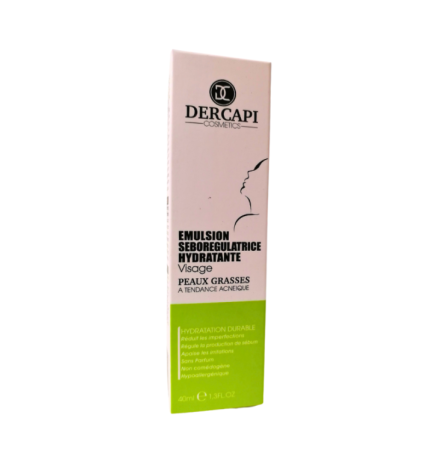 Dercapi Emulsion Seboregulatrice Peaux Grasses 40ml