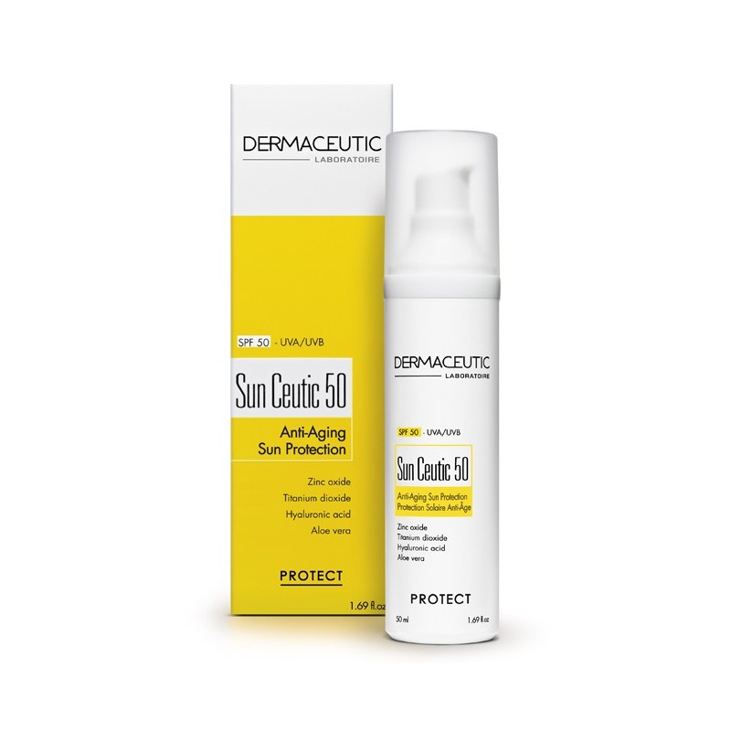 Dermaceutic – Sun Ceutic 50 Protection Solaire Anti-âge – 50 ml