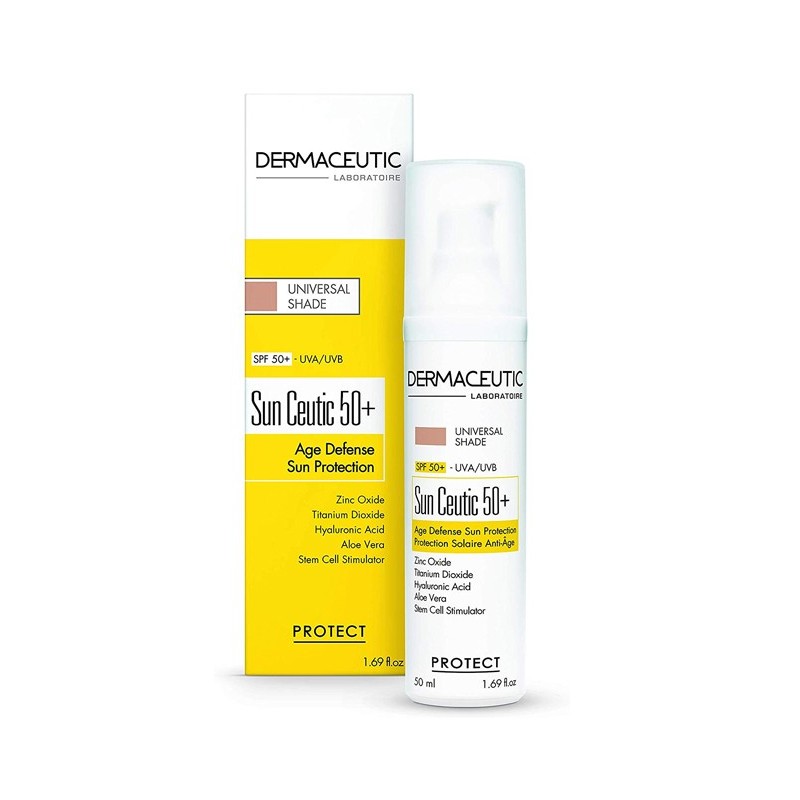 Dermaceutic – Sun Ceutic 50+ Très haute Protection Solaire Anti-âge – 50 ml