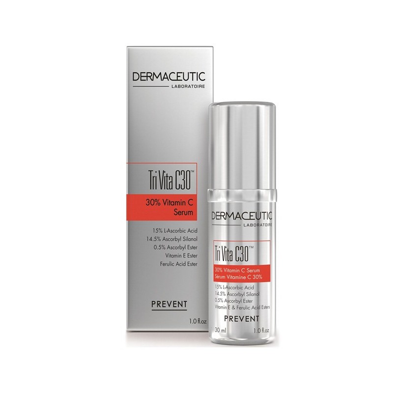 Dermaceutic – Tri Vita C30 Sérum Haute Définition Vitamine C 30% – 30 ml