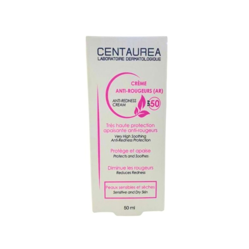 Centaurea Creme Anti-Rougeurs spf50 50ml Centaurea Creme Anti-Rougeurs spf50 50ml