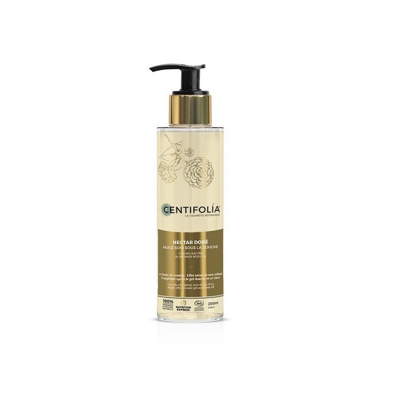 CENTIFOLIA Nectar Doré HUILE SOIN SOUS LA DOUCHE 200ml CENTIFOLIA Nectar Doré HUILE SOIN SOUS LA DOUCHE 200ml